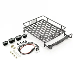 Fastrax Aluminium Luggage Rack W/LED Lamps L165mm X W112mm