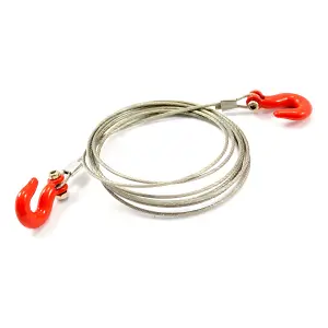 Fastrax Metal Hook + Steel Wire Rope Set 1100mm