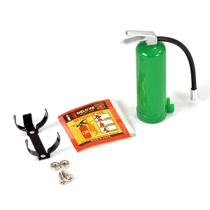 Fastrax Fire Extinguisher + Alloy Mount - Green