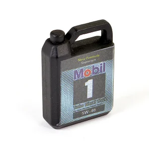 Fastrax Scale Engine Oil Can - Black