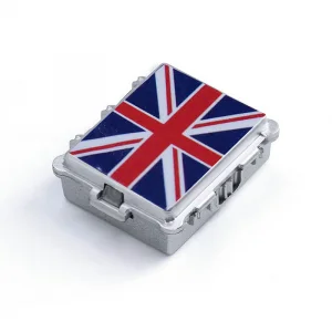 Fastrax 1:18 Rectangular Case With Union Jack Decal 32x18x13mm