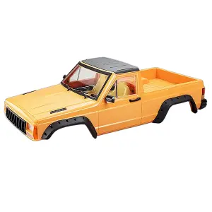 Fastrax 1:10 Rockee Pick Up Hard Body + Interior - 313mm WB - Orange