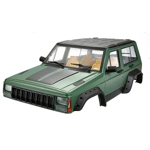 Fastrax 1:10 Rockee Fullcab + Interior Hard Scale Body - 313mm WB - Green