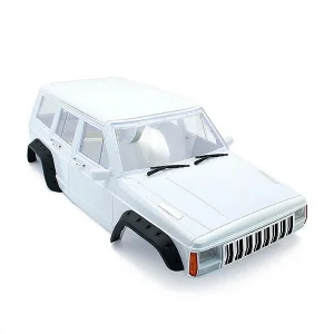 Fastrax 1:10 Rockee Fullcab + Interior Hard Scale Body - 313mm WB - White