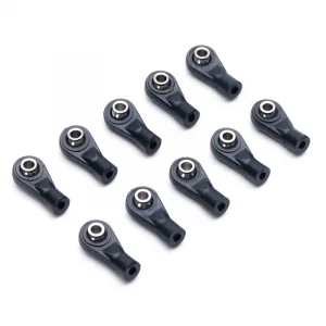 Fastrax Curved Nylon Rod Ends 20X10mm M3 Screw (10Pcs)