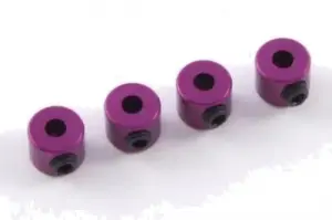 Fastrax Aluminium Collets (4) Purple