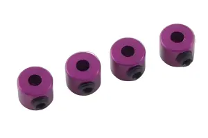 Fastrax Aluminium Collets (4) Purple