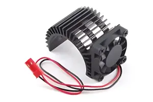 Aluminium 1:10 540 Size 	Motor Heatsink With Side Fan