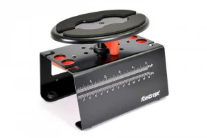 Fastrax Deluxe Aluminium Locking Rotating Maintenance Stand - Black