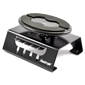 Fastrax Aluminium Rotating Car Maintenance Stand - Black
