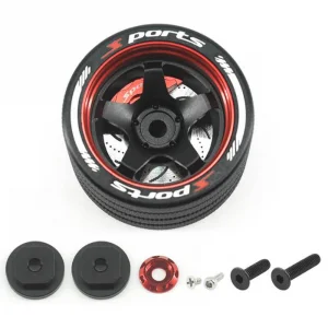 Fastrax Aluminium Steering 5-Spoke Wheel - Sanwa - Futaba - Flysky