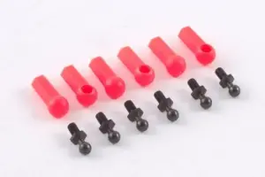 Fastrax Ball Cups (6) Red W/Ball