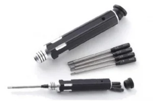 Fastrax Interchangable Hex Driver Set 1.5mm/2.0mm/2.5mm/3.0mm