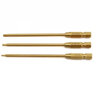 Fastrax Hex Bit Set 1.5/2.0/2.5mm For Electric Screwdriver
