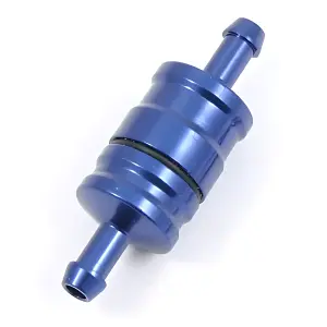 Fastrax Blue Aluminium Fuel Filter