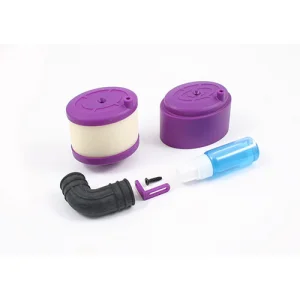 Fastrax Waterproof Pre Oiled Air Filter - 1:8 Size (15mm) - Purple
