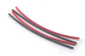 Fastrax 1.6mm Heatshrink Red/Black (4)
