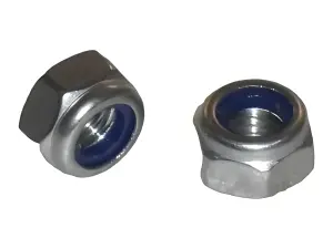 Fastrax M4 Nyloc Nuts (4)