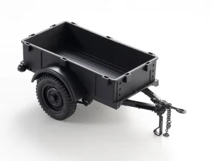 FMS 1:18 / 1:12 Utility Trailer A - Black