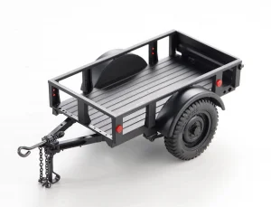 FMS 1:18 / 1:12 Utility Trailer C - Black