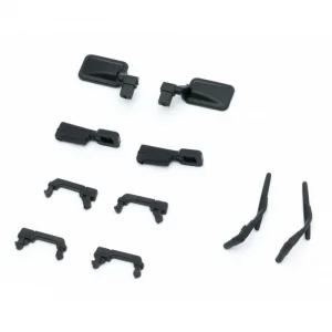 FMS 12482/12491 Rearview Mirror - Wiper And Handle