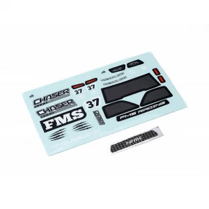 FMS FMS12441Rtrbk Decal Sheet