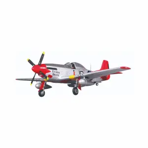 FMS P-51D Mustang V8 1450mm Red Tail - ARTF