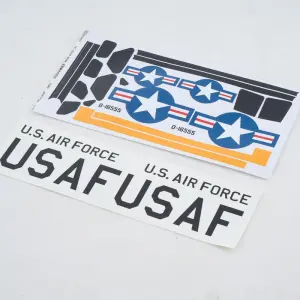 FMS Decal Sheet (Yellow) (for 800mm Beaver)