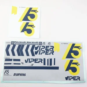 FMS 70mm Viper 15Th Anniv. Decal Sheet