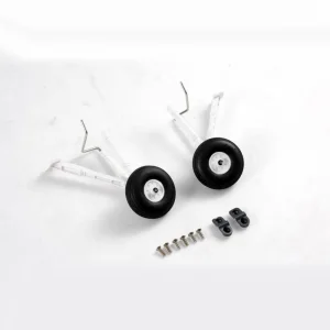FMS 64mm F-16 Main Landing Gear Set (Left + Right) - Grey