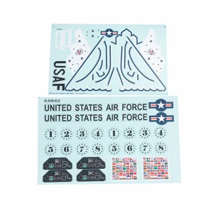 FMS 64mm F-16 Decal Sheet - Blue Angels