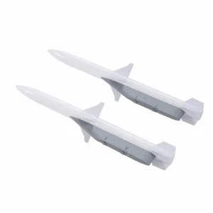 FMS 64mm F-16 Missile Set (Left + Right) - Grey