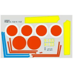 FMS 800mm A6M Zero V2 Decal Sheet