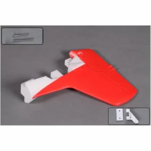 FMS Vertical Stabiliser (for 1400mm T28 V4) (Red)