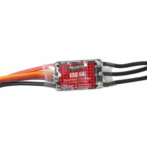 FMS 6A ESC With 150 Input Cable Jst (for 800mm Easy Trainer/ Fox/ Vtail)