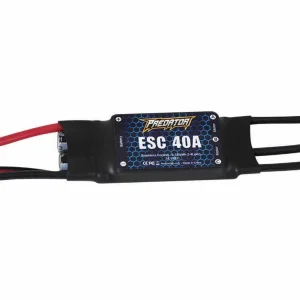 FMS 40A ESC With 330mm Input Cable XT60 (for 1300mm PA-18)