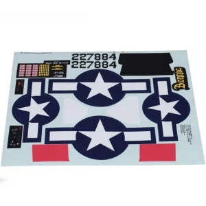 FMS 1500mm P47 Decal Sheet