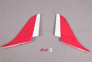 FMS 90mm Super Scorpion Vertical Stabilzer Red
