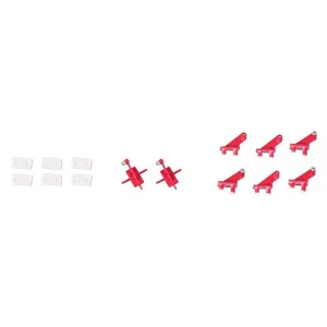 FMS 90mm Super Scorpion Control Horns Red