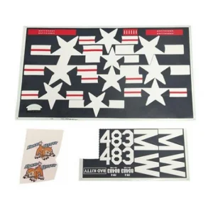 FMS 1700mm F7F Tigercat Blue Decal - BK