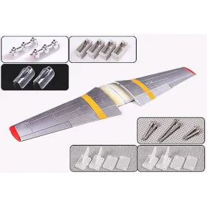 FMS 1700mm P51 Main Wing Set - Red Tail