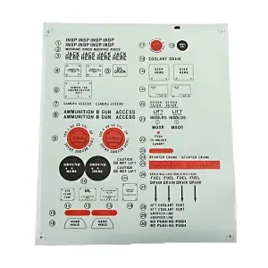 FMS P51 V7/V8 Detail Decal Sheet