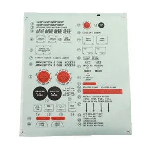 FMS P51 V7/V8 Detail Decal Sheet