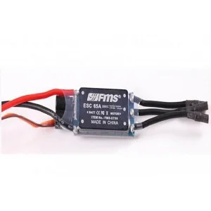 FMS 65A Brushless ESC W/5Asbec (1400mm)