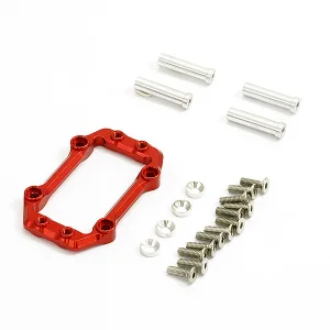 Fastrax Arrma Aluminium Servo Mount For 1:8 Kraton Exb 6S - Red