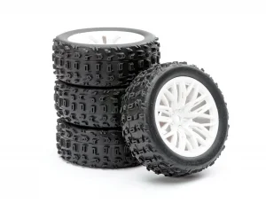 Fastrax Arrma Grom Wheel/Tyre 1:18 Set (4Pc)