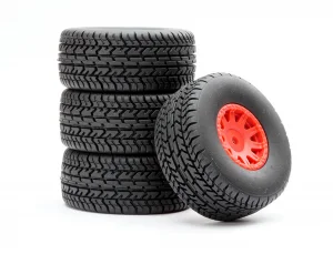 Fastrax Arrma Mojave Wheel/Tyre 1:18 Set (4Pc)