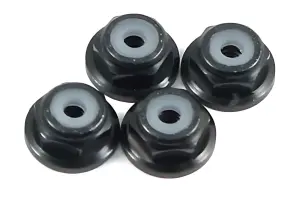 Fastrax M2 Blue Flanged Locknuts 4Pcs