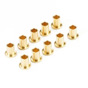 Fastrax Tamiya TT-02 Shocks Brass Collar Set (10Pc) ** CLEARANCE **
