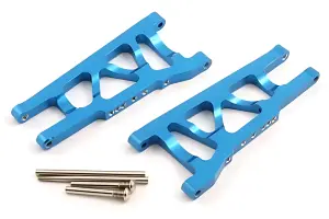 Blue Aluminium Front or Rear Lower Arms for Traxxas Slash 4x4 / Stampede 4x4 (1 Pair)